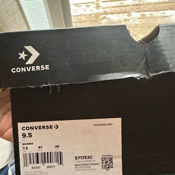 Converse All-Star “It’s Okay To Wander” Lugged Hi-Tops - Picture 4 of 4